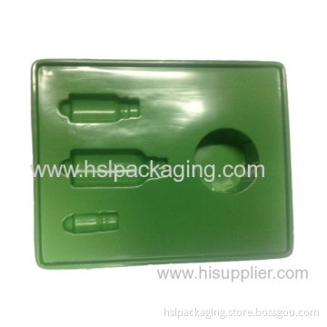 Flocked Blister Tray Of Cosmetic 